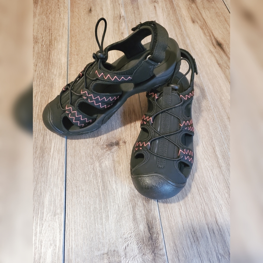 Crivit Women's Sandals River Water Hiking Black US 9.5